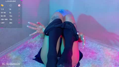 Snapshot of komatsu_ chatting on February 25, 2026, 8:40 pm Komatsu Lilith online show from February 25, 2026, 8:40 pm