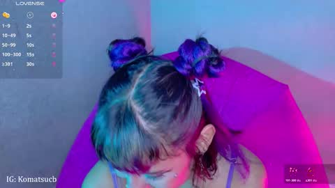 Snapshot of komatsu_ chatting on February 26, 2026, 10:09 pm Komatsu Lilith online show from February 26, 2026, 10:09 pm