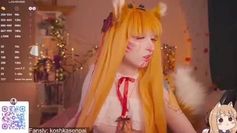 koshkasenpai online show from October 26, 2025, 11:38 am