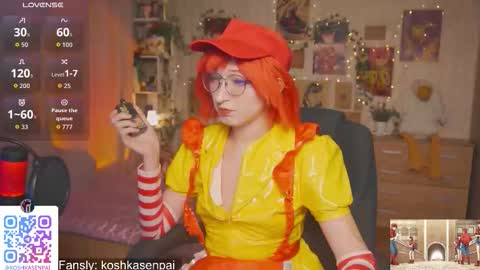 koshkasenpai online show from November 21, 2025, 3:00 pm