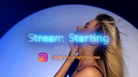 Snapshot of krissone chatting on July 6, 2026, 10:01 am Kristina online show from July 6, 2026, 10:01 am
