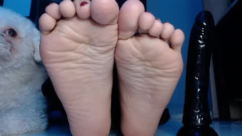 Snapshot of latinfeetqos chatting on January 29, 2025, 8:18 am Martina April online show from January 29, 2025, 8:18 am