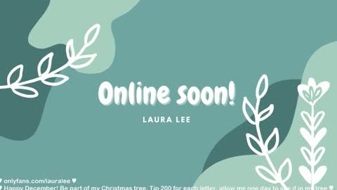 Snapshot of laura_lee chatting on December 20, 2025, 1:02 am Laura Lee. online show from December 20, 2025, 1:02 am