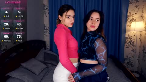 Hey hey our name is Mia  Elfy Lovense is active time to play   PVT IS OPEN  online show from February 8, 2025, 7:04 am