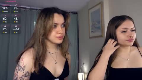 Hey hey our name is Mia  Elfy Lovense is active time to play   PVT IS OPEN  online show from October 19, 2025, 6:25 am