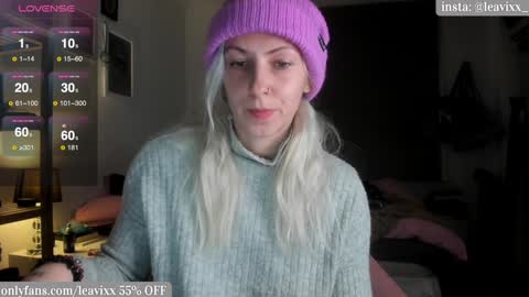 Snapshot of leusee chatting on January 13, 2025, 9:31 pm LeaVixx online show from January 13, 2025, 9:31 pm