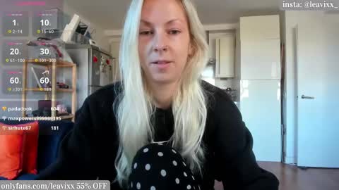 Snapshot of leusee chatting on October 30, 2025, 9:55 am LeaVixx online show from October 30, 2025, 9:55 am