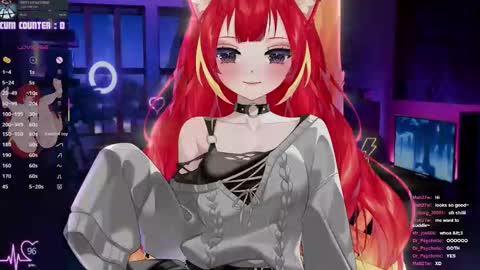 Snapshot of lewdfoxy_vt chatting on January 14, 2026, 6:24 pm Kira online show from January 14, 2026, 6:24 pm