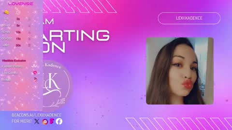 Snapshot of lexiikadence chatting on February 12, 2026, 9:59 am lexiikadence online show from February 12, 2026, 9:59 am