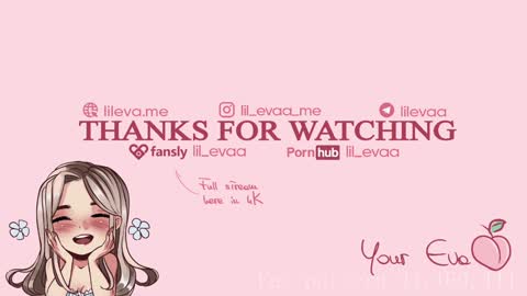 Snapshot of lil_eva chatting on February 1, 2025, 5:26 pm All my link in bio sign up to support me online show from February 1, 2025, 5:26 pm