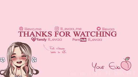 Snapshot of lil_eva chatting on February 11, 2025, 7:48 pm All my link in bio sign up to support me online show from February 11, 2025, 7:48 pm