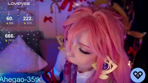 Snapshot of lina_diva chatting on December 18, 2025, 9:54 pm Hey im Lina Ur cosplay waifu online show from December 18, 2025, 9:54 pm