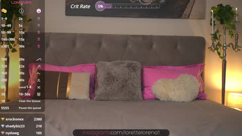 LoretteLorena online show from January 25, 2025, 8:10 pm