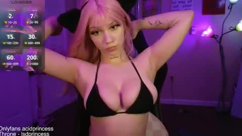 Snapshot of lsdprincess chatting on February 8, 2026, 5:55 am Princess online show from February 8, 2026, 5:55 am