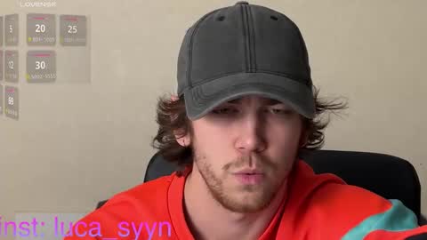 Snapshot of luca_syn chatting on October 21, 2025, 1:23 pm Luca S online show from October 21, 2025, 1:23 pm