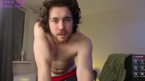 Snapshot of luca_syn chatting on January 13, 2026, 7:08 pm Luca S online show from January 13, 2026, 7:08 pm