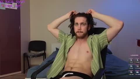 Snapshot of luca_syn chatting on January 14, 2026, 4:56 pm Luca S online show from January 14, 2026, 4:56 pm