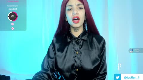 Snapshot of luci_fer_devil_1 chatting on February 6, 2025, 5:14 am Veronica Rati online show from February 6, 2025, 5:14 am