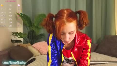 Snapshot of luvenianitschke chatting on October 31, 2025, 7:42 am Sasha online show from October 31, 2025, 7:42 am