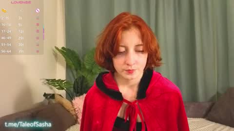 Snapshot of luvenianitschke chatting on November 1, 2025, 7:21 am Sasha online show from November 1, 2025, 7:21 am