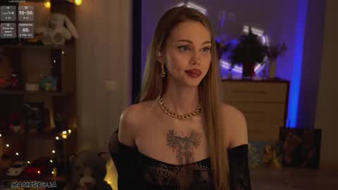 Snapshot of manifreyja chatting on January 10, 2026, 9:05 pm Amelie online show from January 10, 2026, 9:05 pm