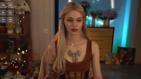 Snapshot of manifreyja chatting on April 17, 2026, 9:51 pm Amelie online show from April 17, 2026, 9:51 pm