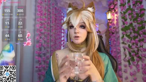 Snapshot of mao_me_meow chatting on February 8, 2025, 8:09 am Sasha online show from February 8, 2025, 8:09 am