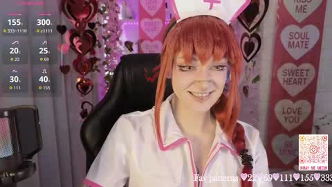 Snapshot of mao_me_meow chatting on February 22, 2026, 8:13 am Sasha online show from February 22, 2026, 8:13 am