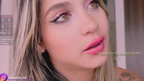 Snapshot of mara__ross chatting on January 10, 2025, 6:28 pm Mara Independent Model online show from January 10, 2025, 6:28 pm