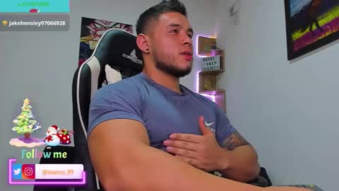 Snapshot of marco_diaz1 chatting on December 19, 2025, 11:45 pm Marco Diaz online show from December 19, 2025, 11:45 pm