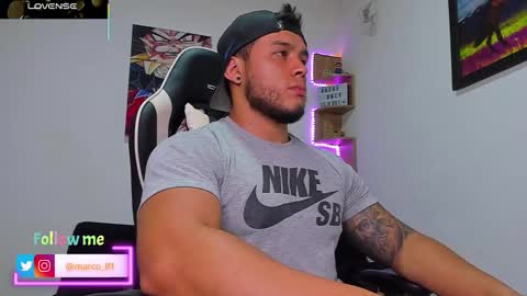 Snapshot of marco_diaz1 chatting on January 9, 2026, 9:05 pm Marco Diaz online show from January 9, 2026, 9:05 pm