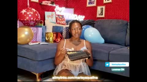 Snapshot of marleymadness9 chatting on September 24, 2025, 2:42 pm MarleyAquafina online show from September 24, 2025, 2:42 pm