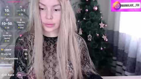 Snapshot of marmalade_fox chatting on January 10, 2026, 7:43 am Marmalade Fox online show from January 10, 2026, 7:43 am