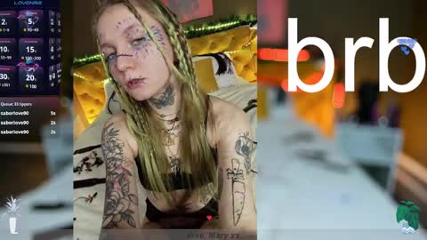 Snapshot of mary_xextra chatting on December 25, 2024, 4:01 am Mary GTM3Mon Wed Thu Sat Sun 0400 am-1030pm online show from December 25, 2024, 4:01 am