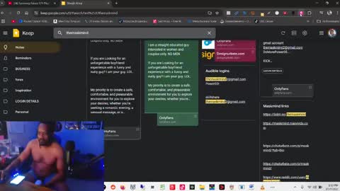 Maskmind online show from February 24, 2025, 6:47 pm