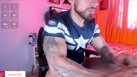 Snapshot of mason_fit chatting on January 14, 2026, 3:28 pm Mason Andre online show from January 14, 2026, 3:28 pm