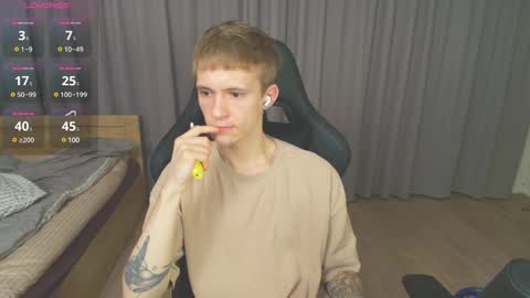 Snapshot of max_gen chatting on February 10, 2025, 5:09 pm Max Gen with tats 24years  And Ethan without tats 20 years online show from February 10, 2025, 5:09 pm