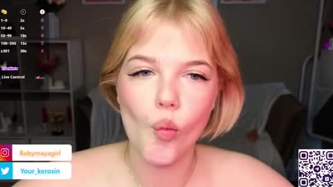 Snapshot of maya_blonde18 chatting on March 2, 2025, 6:48 am Maya online show from March 2, 2025, 6:48 am