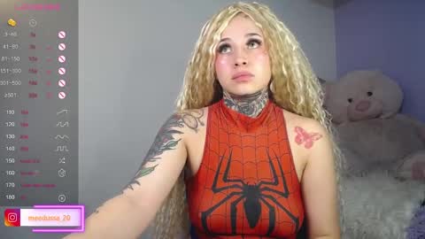 Snapshot of medusa_20 chatting on December 23, 2024, 11:14 am Johana online show from December 23, 2024, 11:14 am