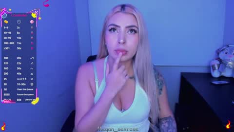 Megan rose online show from April 1, 2026, 3:18 am