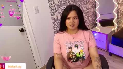 Snapshot of mellani_tay chatting on February 18, 2025, 9:10 am Mellani  online show from February 18, 2025, 9:10 am