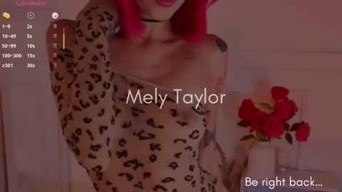 Melissa online show from February 18, 2026, 9:22 pm