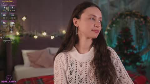 Snapshot of meow_nancy chatting on January 4, 2025, 12:27 pm Heeyyooo Im Nans Subscribe to me I will be glad online show from January 4, 2025, 12:27 pm