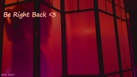 Snapshot of meow_nancy chatting on January 10, 2025, 8:18 am Heeyyooo Im Nans Subscribe to me I will be glad online show from January 10, 2025, 8:18 am