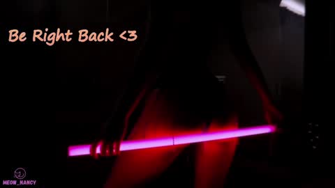 Snapshot of meow_nancy chatting on January 25, 2025, 8:21 am Heeyyooo Im Nans Subscribe to me I will be glad online show from January 25, 2025, 8:21 am