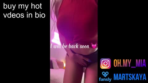 Snapshot of mia4sin chatting on January 21, 2025, 7:15 am Mia Martskaya online show from January 21, 2025, 7:15 am