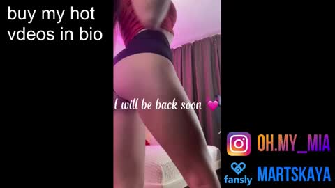 Snapshot of mia4sin chatting on January 22, 2025, 10:50 am Mia Martskaya online show from January 22, 2025, 10:50 am