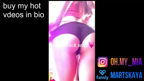 Snapshot of mia4sin chatting on February 6, 2025, 7:24 am Mia Martskaya online show from February 6, 2025, 7:24 am