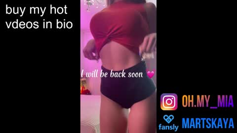 Snapshot of mia4sin chatting on October 5, 2025, 8:34 am Mia Martskaya online show from October 5, 2025, 8:34 am