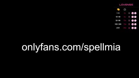 Mia  instagram miasspell online show from January 20, 2025, 10:48 pm